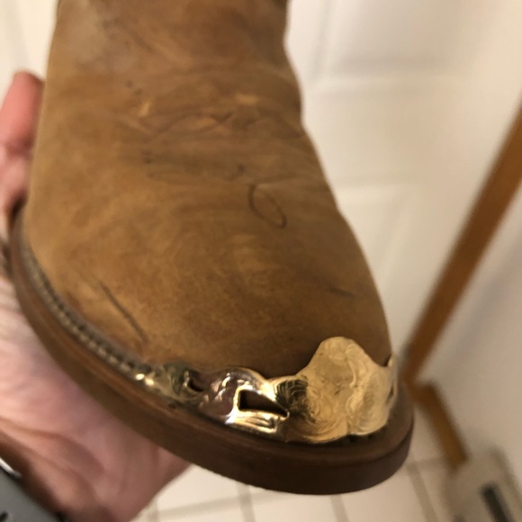 Vintage Vibram leather Cowboy boots - Picture 5 of 8